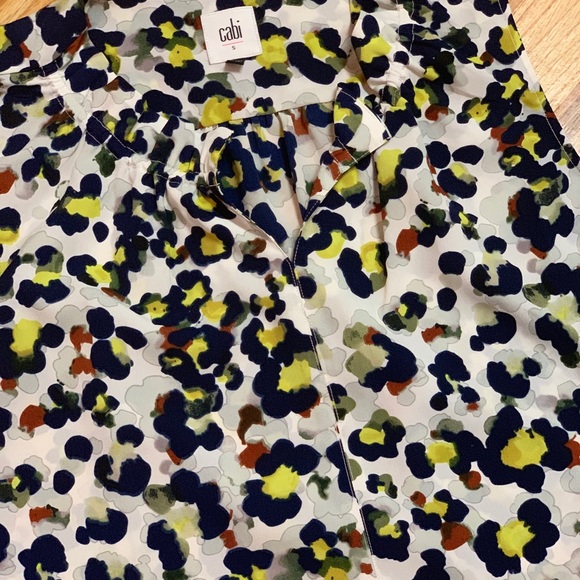 CABi Leopard Print Sleeveless Blouse - Picture 2 of 6